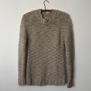 Mossimo Supply Co chunky oatmeal long sweater L
